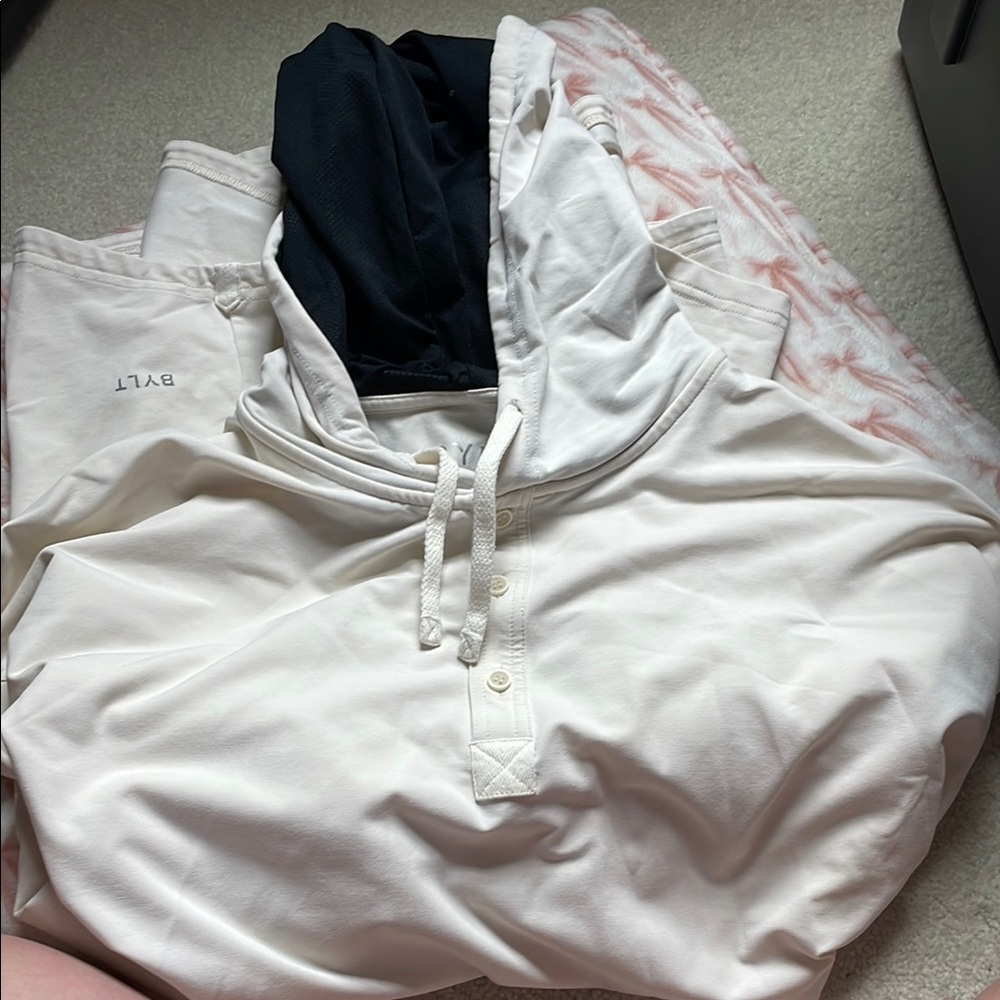 Men’s BYLT Basics Henley Style Hoodie